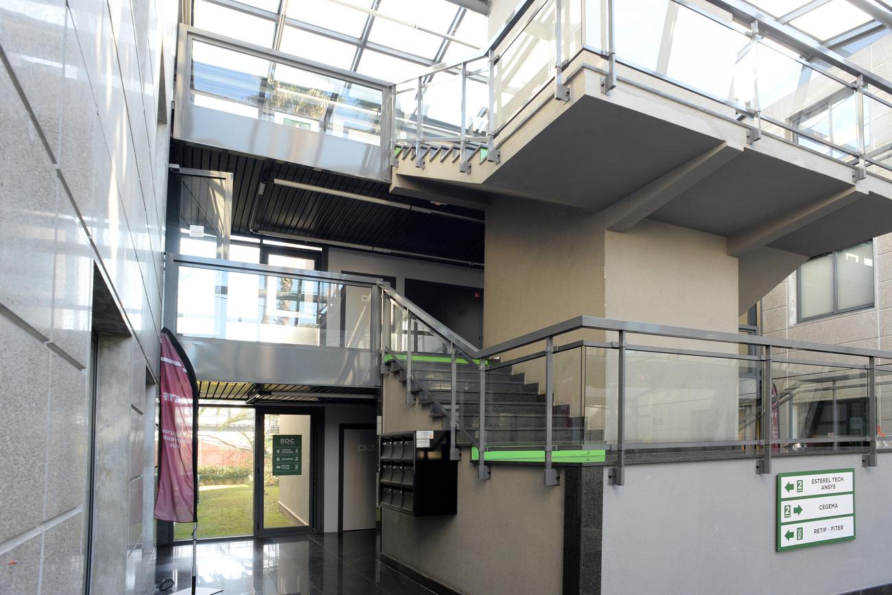 Hall d'accueil sous verrière de Twins 1